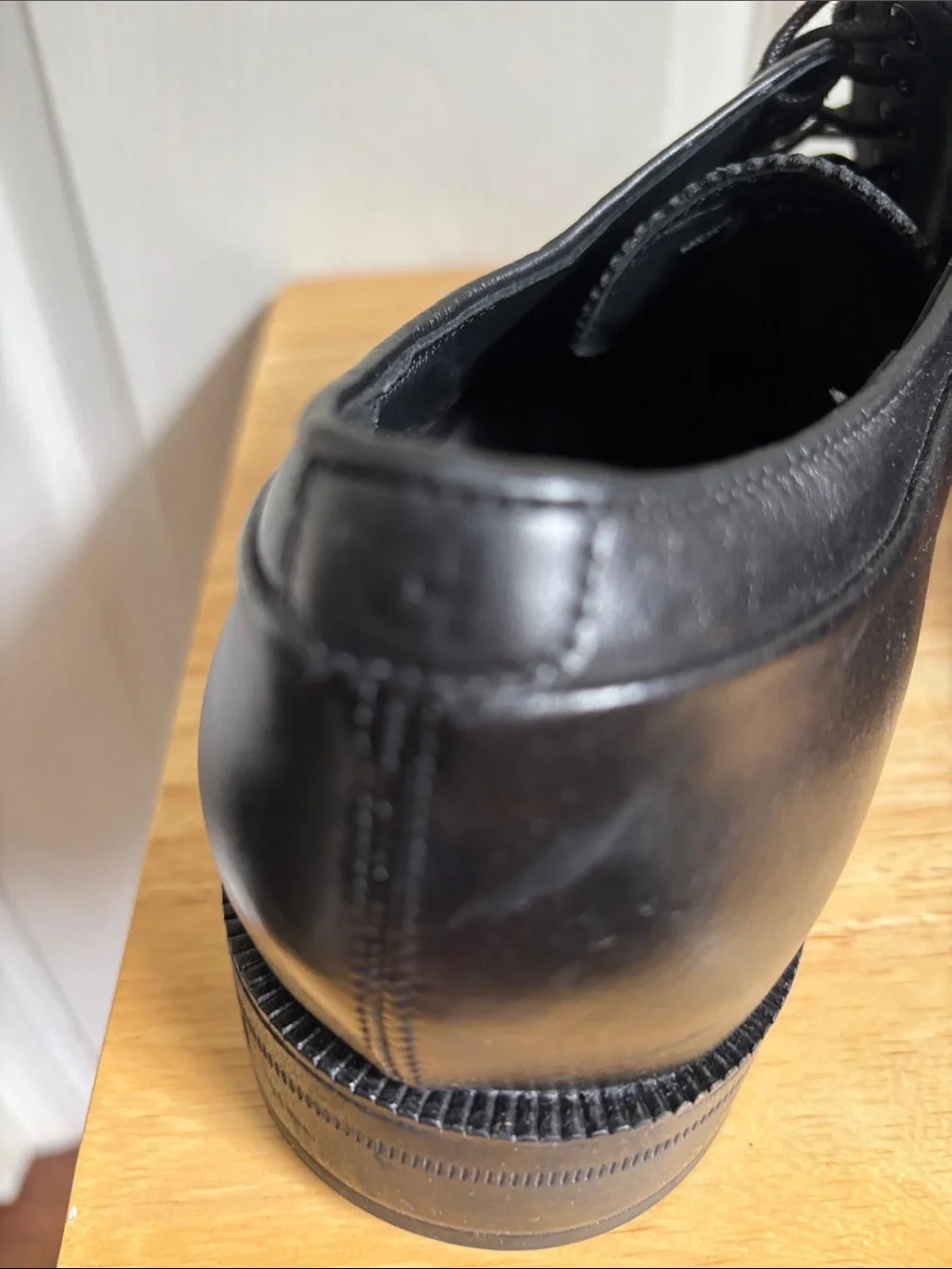 COLE HAAN Classic Black Leather Oxfords Dress Shoes Size 12 lace up work events